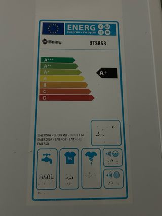 Lavadora Balay 1000 rpm