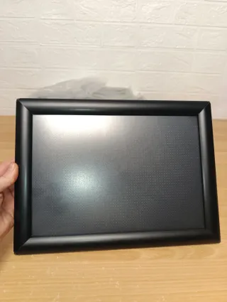 Pack 10 Marcos DIN A4 Negro