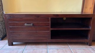 Conjunto Muebles Salón Madera Maciza