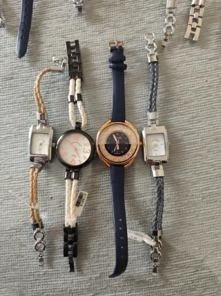 N3 Lote 4 relojes mujer