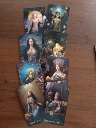 Mazzo Tarocchi Goddess Arcana Inglese