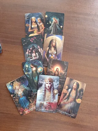 Mazzo Tarocchi Goddess Arcana Inglese