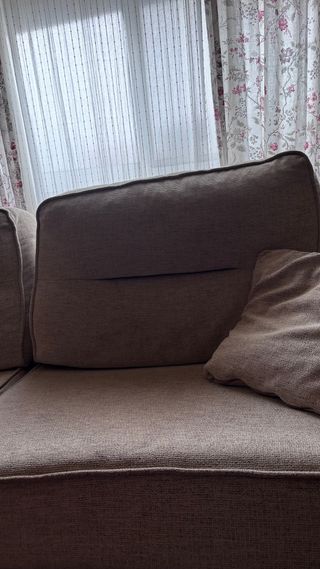 Sofá Cama 3 Plazas 2m Beige