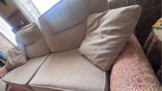 Sofá Cama 3 Plazas 2m Beige