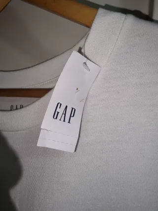 Camiseta Gap Blanca con Logo