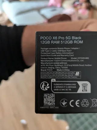 Poco X6 Pro Negro
