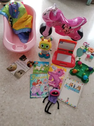 Lote Juguetes y Libros Infantiles