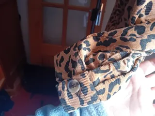 Sobrecamisa estampado leopardo