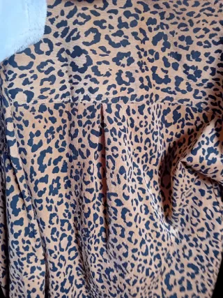 Sobrecamisa estampado leopardo