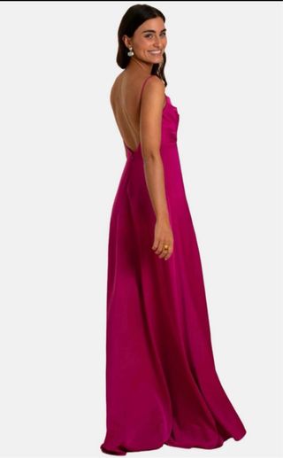Vestido XS formal rosa/buganvilla The-Are