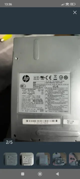 Fuente de Alimentación HP 240W