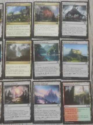 Tierras Infrecuentes MTG (Lote 20 +1 regalo)