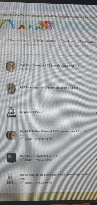 Impresora 3D Filamentos Elegoo Negra/Gris