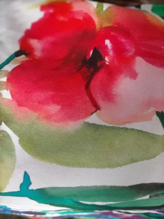 Tela per tovaglia o tenda floreale