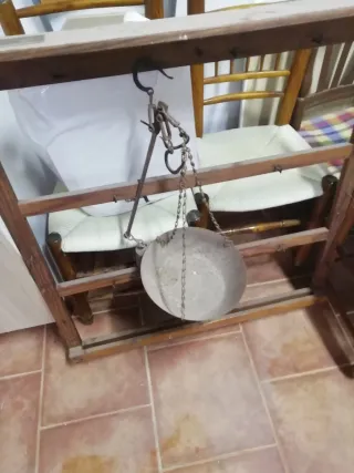 Balanza Romana Antigua y Espetera