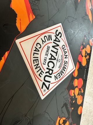 Tabla Snowboard Santa Cruz Gian Simmen Pro