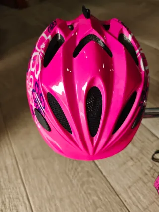 Patinete infantil rosa y negro