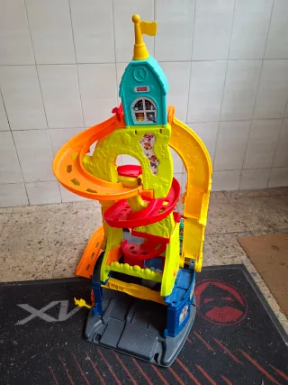 Pista Coches Little People Fisher Price