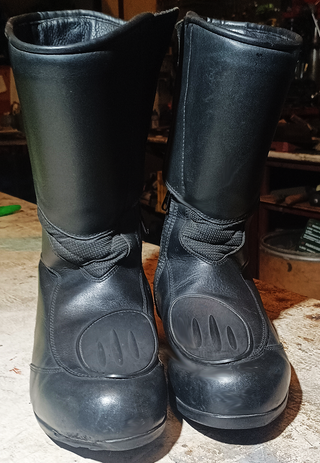 Botas Moto BMW Cuero Negro