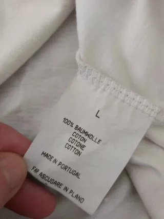 Maglietta FILA Vintage Bianca Tg L