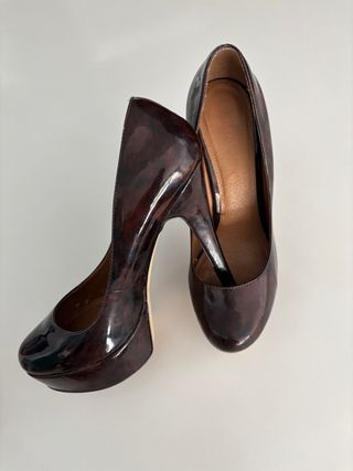 Tacones marrones Aldo talla 38, espectaculares!