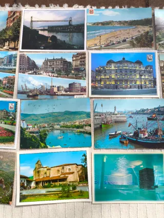 Lote 22 Postales País Vasco. Vintage