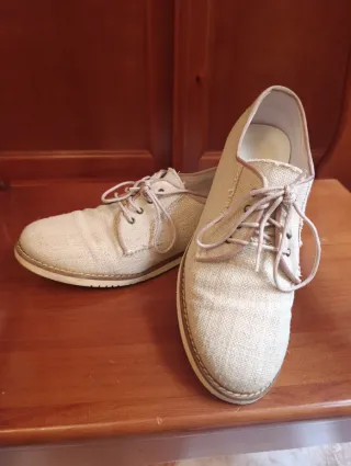 Zapatos comunión niño beige