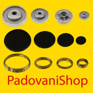 Set 4 fornelli x cucine a gas,Nardi,Franke, Aristo