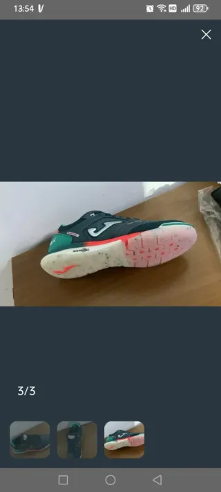 Sneakers Joma Top Flex Nero/Verde