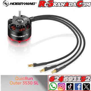 1700KV CRAWLER MOTOR BRUSHLESS HOBBYWING QUICRUN