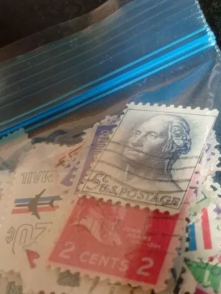 Lote 3600 Sellos Usados 5 Continentes