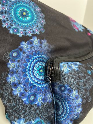 Bolso Desigual Negro Multicolor