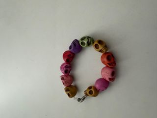 Pulsera Calaveras Multicolor