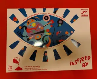 Djeco Quadri di Sabbia Ispirato a Kandinsky