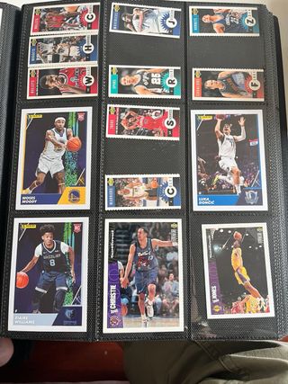 Tarjetas NBA Upper Deck y Panini