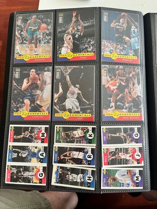Tarjetas NBA Upper Deck y Panini
