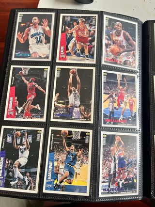 Tarjetas NBA Upper Deck y Panini