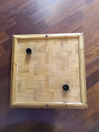 Lampadario in bambù