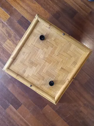 Lampadario in bambù