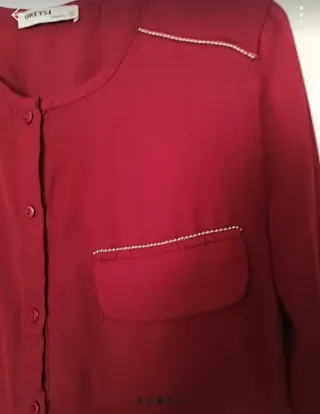 Lote 2 blusas Mango y Okeysi