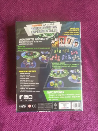 Pandemic La Cura + Expansión Medicamentos Experime