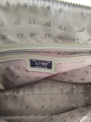 Borsa Armani Jeans mano/tracolla grigia