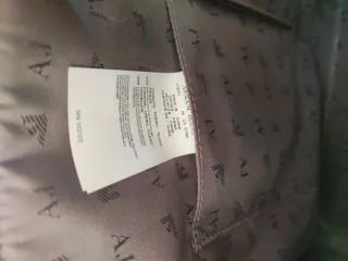 Borsa Armani Jeans mano/tracolla grigia