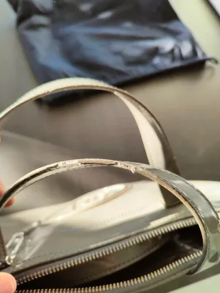 Borsa Armani Jeans mano/tracolla grigia