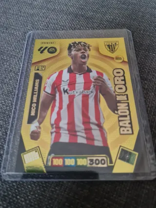 Panini Balón de Oro Nico Williams