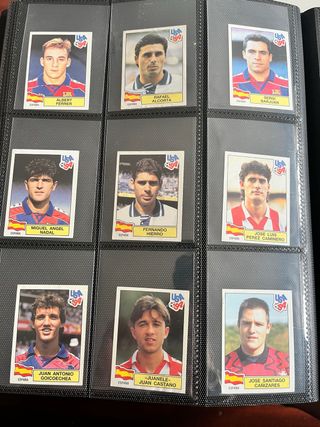 Cromos Panini USA 94 - España