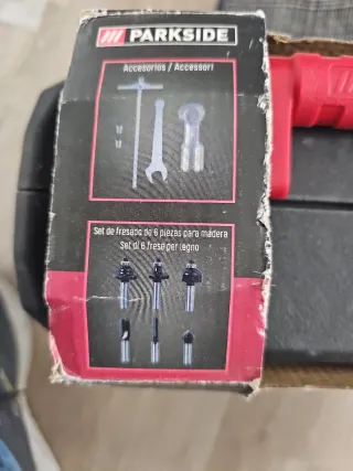 Fresadora Parkside POFA 12 B3 12V