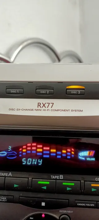 Sony RX77 Sistema Hi-Fi
