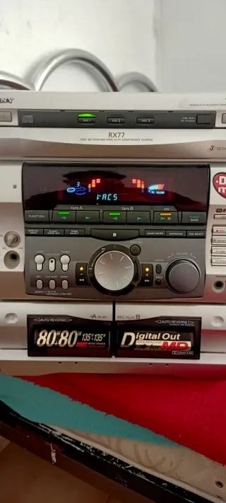 Sony RX77 Sistema Hi-Fi