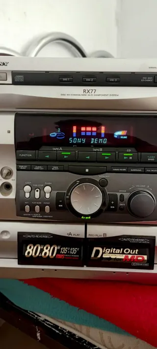 Sony RX77 Sistema Hi-Fi